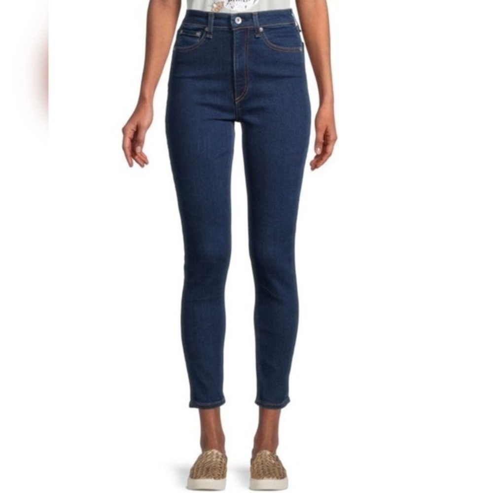 Nina High-Rise Ankle Skinny Jeans